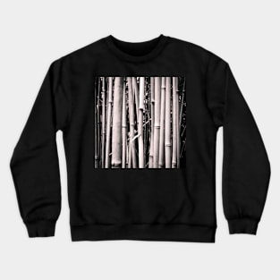 Black & White Bamboo Forest Pillow Crewneck Sweatshirt